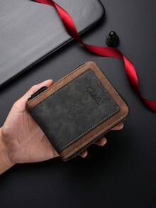 Sac pochette pour homme, sac à main pour homme, sac poignet pour homme, trousse de toilette pour homme, grande capacité, imperméable, léger, convient pour l'université, les affaires, les voyages, en PU, rétro, cadeau pour homme, petit sac, sac de Noël, sac à dos imperméable, vintage, Saint-Valentin - Multicolore - Voir 11