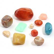 高品质亚克力光环染色云朵珠，串珠，散珠，DIY耳环，手链，项链，饰品 - 彩色 - 查看 2