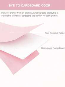 14件套布艺抽屉收纳盒 - 可折叠可水洗衣柜收纳盒,适用于内衣、婴儿服装、胸罩、袜子、领带、围巾等,粉色 - 粉色 - 查看 5