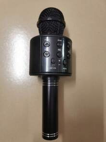 麦克风音响一体式话筒家用唱歌K歌无线蓝牙可插TF卡USB播放音乐户外派对家庭聚会麦克风麦无线话筒 - 彩色 - 查看 8