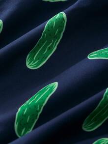 3 Pcs/Pack Men's Breathable Elastic Waist Printed Boxer Shorts, Loose Casual Underwear - Multicolor - View 8