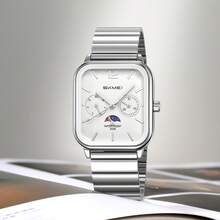 Skmei 2509 男女通用不锈钢电子腕表 50米防水 奢华金色数字手表 - 均碼 - 查看 4