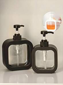 Soap Dispenser 300/500ML Hotel Bathroom Shower Gel Shampoo Refill Bottle Soap Liquid Empty Bottle Soap Dispenser Bathroom, Bathroom Brush, Dispensing Bottle, Bathroom Storage Tank, Detergent Container, Dishwashing Liquid, Hand Soap Spray, Body Wash, Portable Accessories Storage