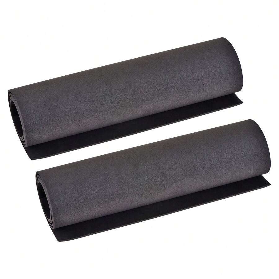 EVA Foam Sheets Roll For Crafts DIY Projects - Black 13 x 39 Inch 3mm 2 Pcs - View 1