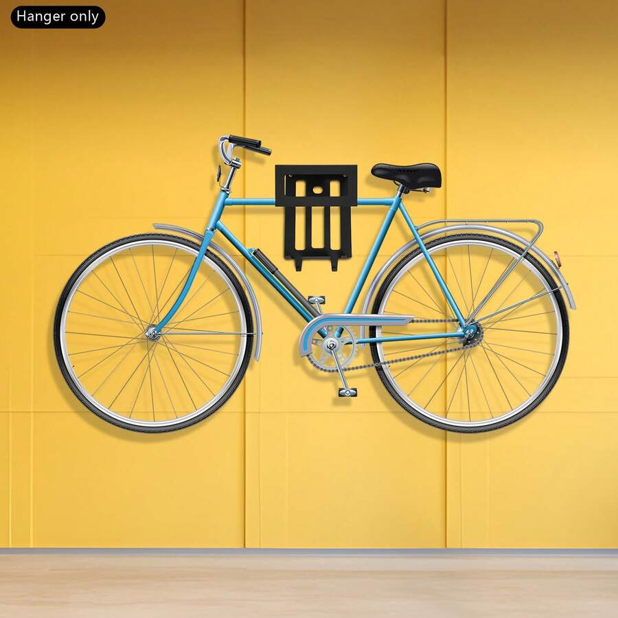 Wandhalter Für Fahrräder, Multifunktions Wandhalter Für Fahrräder, Helme, Schuhe, Brillenhänger, 11,8 * 10 * 13,4 Zoll - Schwarz - Übersicht 1
