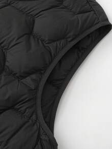 Balabala 2025年冬季儿童轻薄羽绒背心 防水保暖 - 黑色 - 查看 6