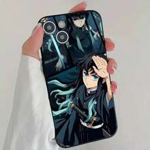 Anime Muichiro Tokito Phone Case Silicone Soft For IPhone 17 Air 16 15 14 13 12 11 Plus Pro Max PlusiPhone17 Promax Case - Z4 - View 6