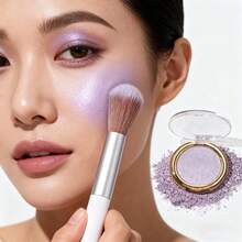 YOUNG VISION 1 盒烘焙粉荧光笔粉妆容轮廓粉盘，鼻影，适合万圣节、圣诞节、秋冬妆容 - 彩色 - 查看 5