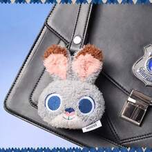 Miniso Disney Judy Officer Life Series Plush Hanging Ornament, Adorable Judy Officer Design, Vivid Details Of Big Eyes And Long Ears, Soft And Skin-Friendly Plush Material, Can Be Hung On Bags And Keys To Add Playfulness And Cuteness(1 PC)