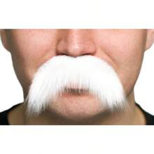 Self Adhesive Fake Mustache Novelty Walrus False Facial Hair For Adults Costume Accessory For Halloween