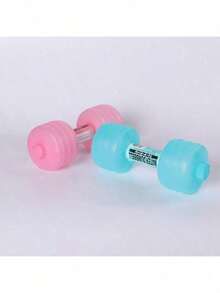 1pc Adjustable Water-Filled Dumbbell, Yoga Exercise Dumbbell, Portable Dumbbell For Outdoor Workout, Strength Training Dumbbell