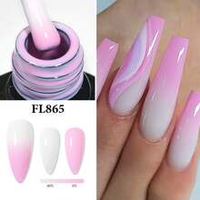 FOUR LILY 10ml Gel Kuku Berubah Warna Sensitif Suhu - Gel Kuku Reaktif Dingin & Panas, Cocok Untuk Manikur Salon dan Rumahan - MultiWarna - View 13
