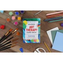 Baraja de Tarjetas de Terapia de Arte Guiada: 75 Actividades para Explorar Tus Sentimientos y Gestionar Tu Bienestar Emocional - 1 - Ver 3