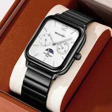 Skmei 2509 男女通用不锈钢电子腕表 50米防水 奢华金色数字手表 - 均碼 - 查看 7