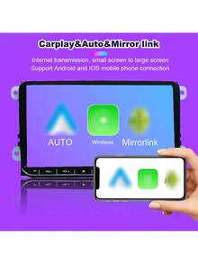 SEPTON 1pc SPETON 2Din Car Radio Android For VW Golf Touran Polo Tiguan Jetta Passat B5 B7 B6 CC Skoda Jetta Universal Multimedia Carplay 5GWifi6 GPS Navigation Car Setero - Apricot - View 5