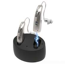 【一副助听器+充电盒】这款助听器具备降噪功能，经久耐用，可反复充电。搭配充电盒，续航持久，便携易用，适合作为礼物赠送，也适合居家、外出或运动时使用。 - 彩色 - 查看 10