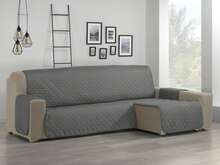 Sofa Slipcovers - Dark Grey - View 2