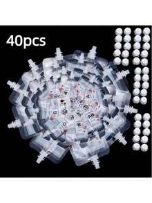 10 buc/20 buc/40 buc Pungi pentru băuturi vampir 150 ml, Recipiente pentru băuturi pentru jocuri de rol de Halloween, Pungi cu sânge de vampir, Decor pentru sticle de apă din PVC, Decorațiuni de Halloween, Consumabile de Halloween, Articole cool