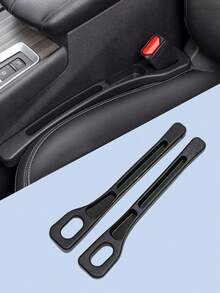 1 Pair Front Seat Gap Filler – Universal EVA Storage Strip For Driver & Passenger Seats, Prevents Items From Falling, Keeps Car Interior Tidy (Not For Rear Seats)Car Seat Gap Organizer Strips