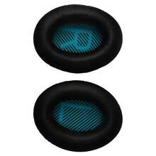 1Pair Earphone Ear Cover Sponge Cushion Foam Replacement For QuietComfort QC15 QC25 QC35 Headphones - 黑色 - 查看 6