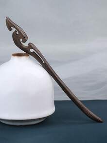 发夹，日式木制发髻筷子，休闲木制发夹，女士手工筷子，发髻制作配件，发髻延长器，发夹，美发配件，头部饰品 - 彩色 - 查看 12