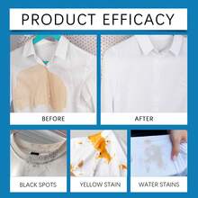 jakehoe High-Efficiency Enzyme Laundry Booster Gently Clean Clothes Remove Stubborn Yellow Stains Sweat Stains Long-Lasting Fragrance Laundry Active Enzyme Cleaning Powder - White - View 11