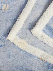 1 pieza Nueva manta para bebé, manta envolvente para recién nacido, manta para cochecito de bebé, manta de felpa de coral, manta de cubierta para otoño e invierno, chal multifuncional para mascotas