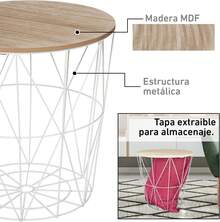 Mesas de centro - Blanco - Ver 9