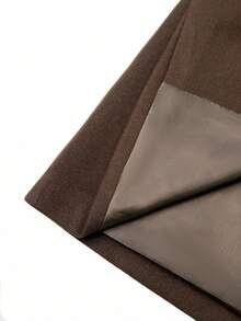 Buzzelle 女士时尚翻领长款羊毛混纺大衣，适合日常、休闲、约会、通勤、旅行、圣诞节、秋冬季等场合。