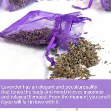 3个/6个/9个/12个薰衣草香氛袋，网状除臭袋，紫色薄纱薰衣草香氛袋，适用于家居衣柜抽屉鞋柜浴室汽车，车载空气清新剂，适合家庭、衣柜、鞋柜、浴室、汽车，返校季必备