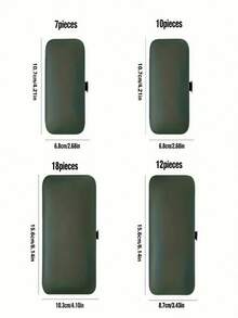 24pcs Classic Manicure & Pedicure Tool Kit, Includes Nail Clippers, Cuticle Nipper, Tweezers, Nail File And Stainless Steel Cuticle Pusher - Fragrance-Free Manicure & Pedicure Set