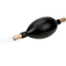 Bomba de combustible para coche, sifón, tubo de PVC, bomba manual de líquido de gasolina y diésel, bomba de transferencia de agua y aceite, accesorios para automóviles - Negro - Ver 6