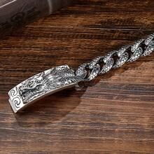 Men Chain Bracelets - 18 cm - Xem 5
