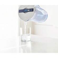 ZeroWater 10 Cup Round Water Filter Pitcher White And Blue