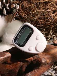 1pc/5pcs/10pcs Mini Cute Finger Ring Counter, Portable Hand Press Electronic Display Counter, Silent Manual Multi-Channel Counter, Durable