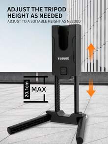 TOSUOD TOSUUD Portable Folding Bike Stand (1x) Heavy-Duty Adjustable Bike Kickstand With Stable Folding Parking Stand For Mountain/Road, Compatible With Bike Crank, One-Click Setup, Compatible With Bike Crank (No Tools/Equivalent) - Multicolor - View 5