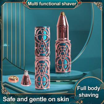 三合一电动剃须刀，全身毛发修剪器，女士比基尼修剪器，适用于腋下和其他部位，USB 充电，送给朋友的绝佳礼物