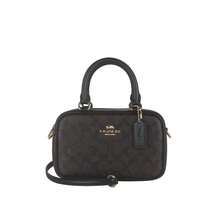 COACH Women's Crossbody Handbag CW197IMXAQ - 胡桃木色/黑色CW197IMXAQ - 查看 1
