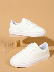 Casual Flat Sneakers For Teenagers, Fashionable Versatile Flat Sneakers, Casual Sneakers, Sports Shoes