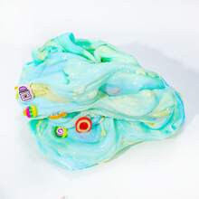 6oz Arcilla hecha a mano DIY Slime, Modelado con tema de pastel, Textura suave y burbujeante, Juguete antiestrés estirable y apretable - Azul - Ver 5