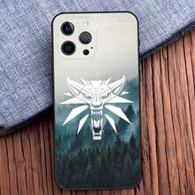 Funda para teléfono The W-Witcher Wiedzmin compatible con  16,15,14,13,12,11,Pro,X,XS,Max,XR,Plus,Mini, cubierta suave negra, funda compatible con  17 pro max, funda  17 pro, funda  17, funda  16 pro max - z4 - Ver 5
