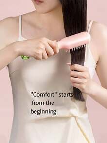 Luxury Smooth Expandable Plastic Magic Hair Brush, Used For Cleaning Hair And Scalp Without Damaging Hair. This Anti-Static Hair Brush Can Make Hair Smooth And Suitable For Household Use. - Multicolor - View 3