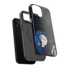 Couple Matching Phone Case – Whimsical Cartoon Boy & Blue-Haired Girl Design, Dark Tunnel Aesthetic |     Fits  7–16 Series - Màu hỗn hợp 1 - Xem 6