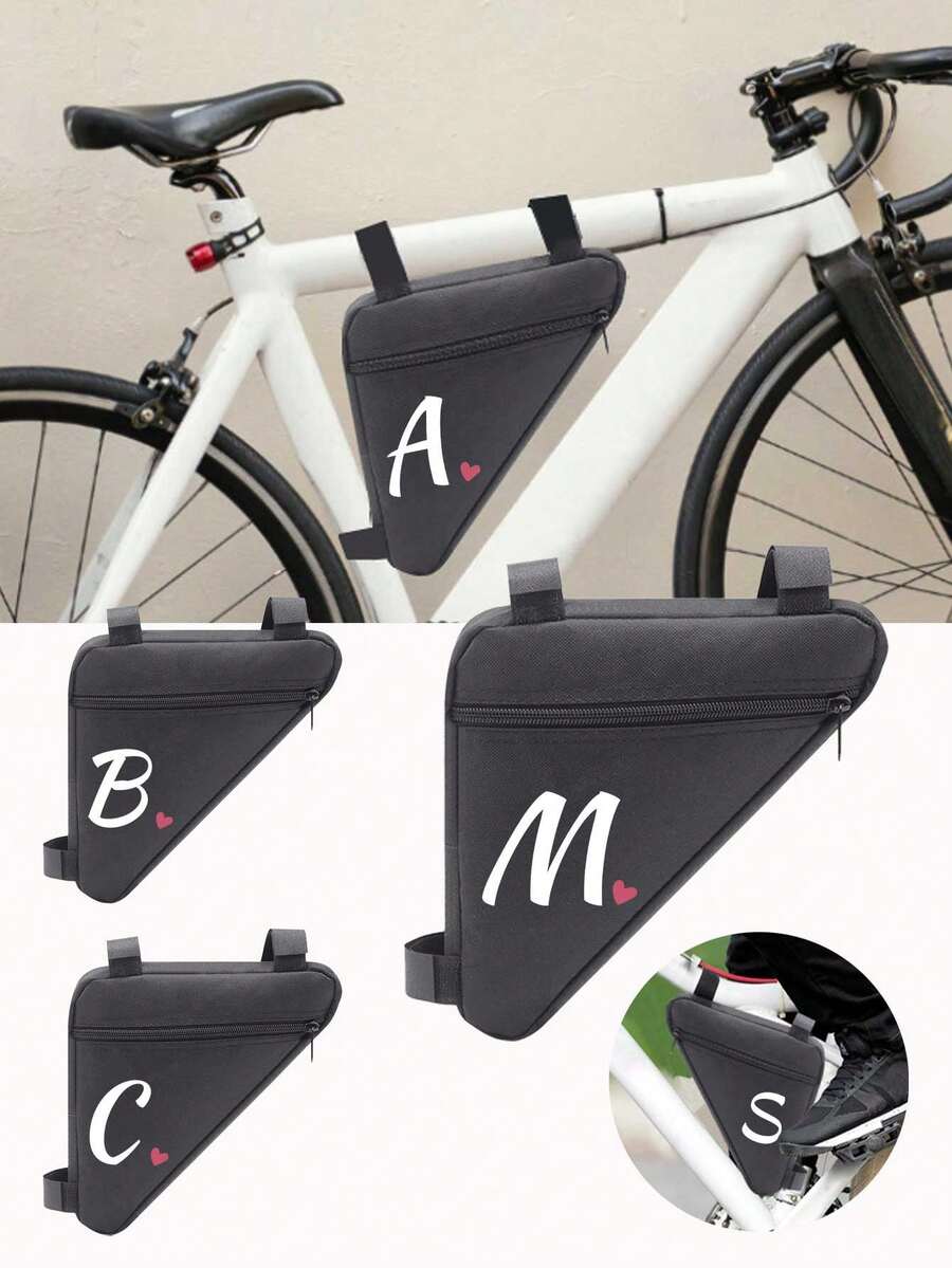 Fahrrad Dreieckstasche Oberrohrtasche mit Schnellverschluss, Vorder- und Hintertasche Werkzeugsatz Outdoor Radsport Zubehör, Fahrrad wasserdichte Vorderradtasche Dreieckstasche Radsport Ausrüstung, Fahrrad Vordertasche mit großer Kapazität, Mountainbike Dreieckaufbewahrungstasche, stabiler Sitz / sorgenfreies Fahren / nah am Rahmen, kratzfestes und abriebfestes Material, großer Stauraum