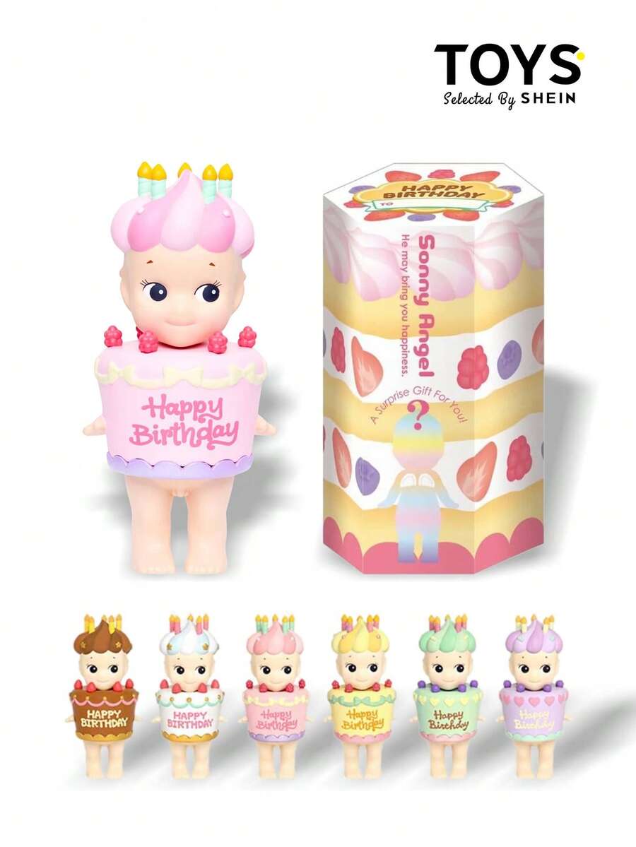 SONNY ANGEL Bộ quà tặng sinh nhật - Hộp bí ẩn hình nhân vật, đồ trang trí dễ thương và sưu tầm, món quà sinh nhật và lễ hội hoàn hảo, mùa lễ hội âm nhạc/đám cưới, hàng chính hãng 100% (trọn bộ) - Trọn bộ - Xem 1