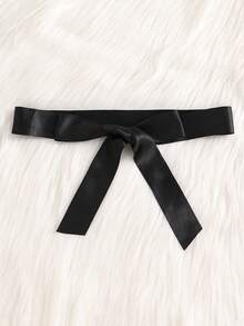 Tween Girls' Summer Star Print Bow Decor Mesh Skirt - Black - View 7