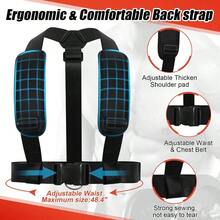 GDFISH Large Weight Sled, Adjustable Height Handle Push Sleds, Workout Fitness Sled Training Running Speed, Compatible With 1 2 Weight Plate, Easy Obstacle Grass, Sand, Cement