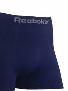 Kit 6 Cuecas Boxer Masculina Reebok Original Microfibra Premium Original - 3 Marinho/2 Chumbo/1 Branco - Visão 5