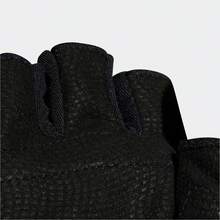 Adidas Women's Versatile Half Finger Sports Fitness Gloves HT3931 - Black - View 2