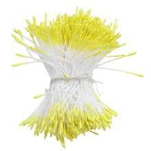 1mm 360pcs Handmade DIY Flower Craft Materials, Flower Center Accessories, Pearlescent Flower Bud, Fondant Flower Stamen, Mesh Flower